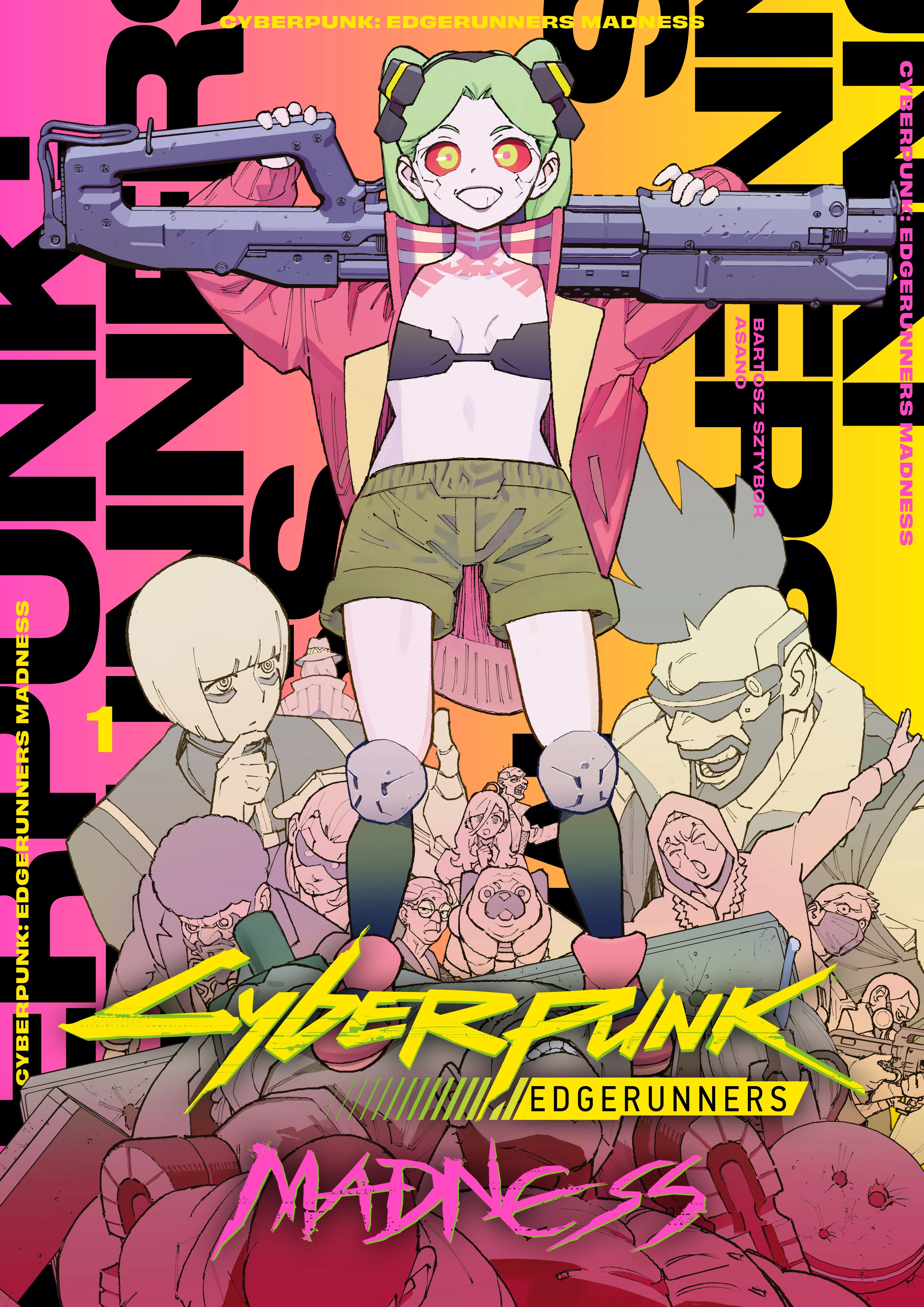 Cyberpunk 2077 Vol. 1: Edgerunners MADNESS (Dark Horse, 2026) cover